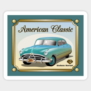 Hudson Hornet American Classic Sticker